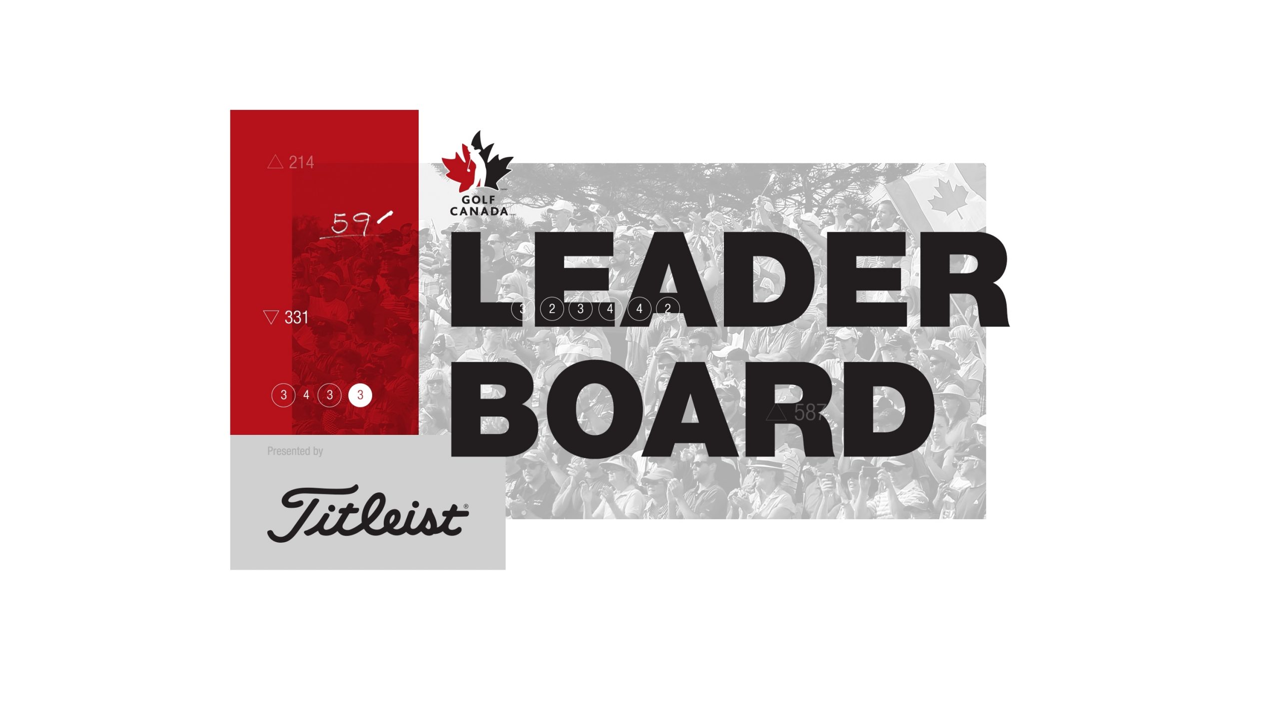 Golf Canada’s Weekly Leaderboard powered by Titleist