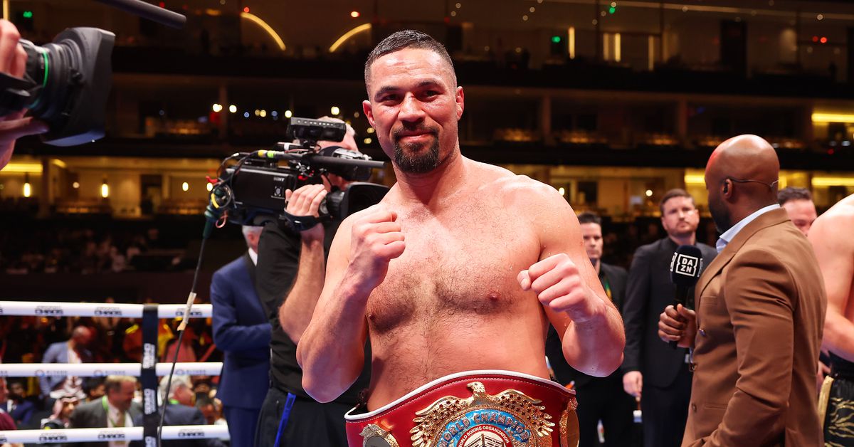 ‘I can be in a position to fight him’: Parker hopes to land bout with AJ