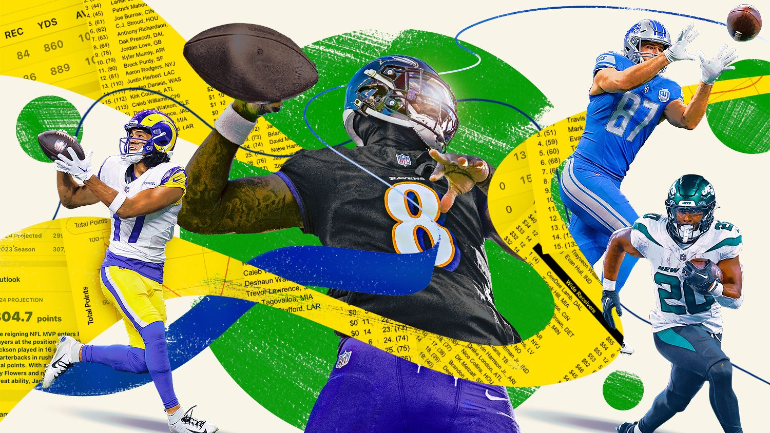 Fantasy Football Draft Guide: Rankings, mock drafts and analysis