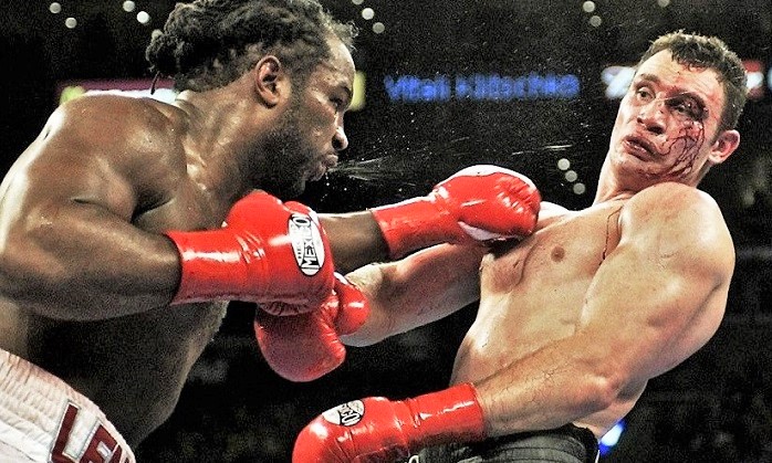 June 21, 2003: Lewis vs Klitschko