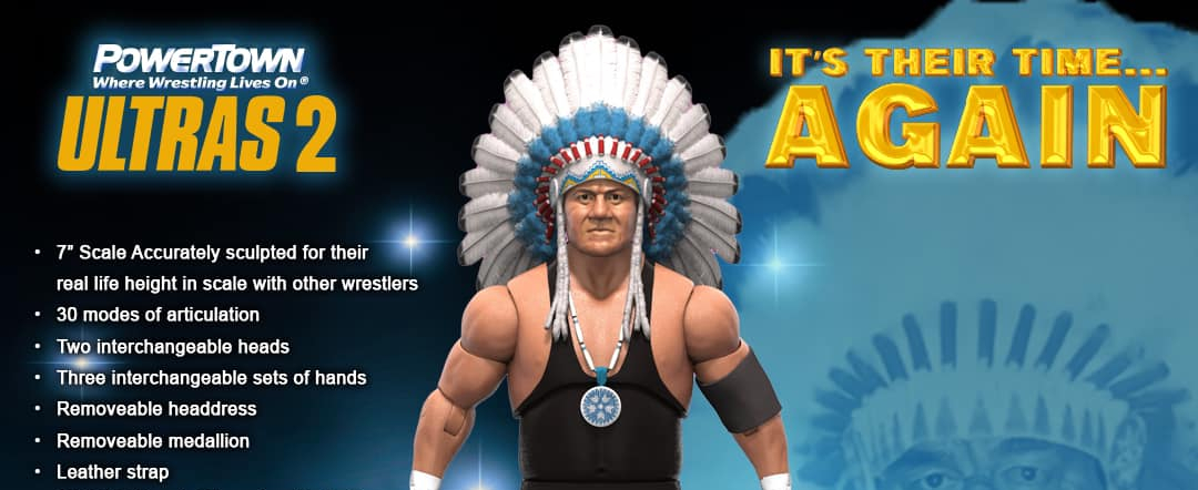 Wahoo McDaniel PowerTown Legends Ultras 2 Reveal; Pre-Order Coming July 1