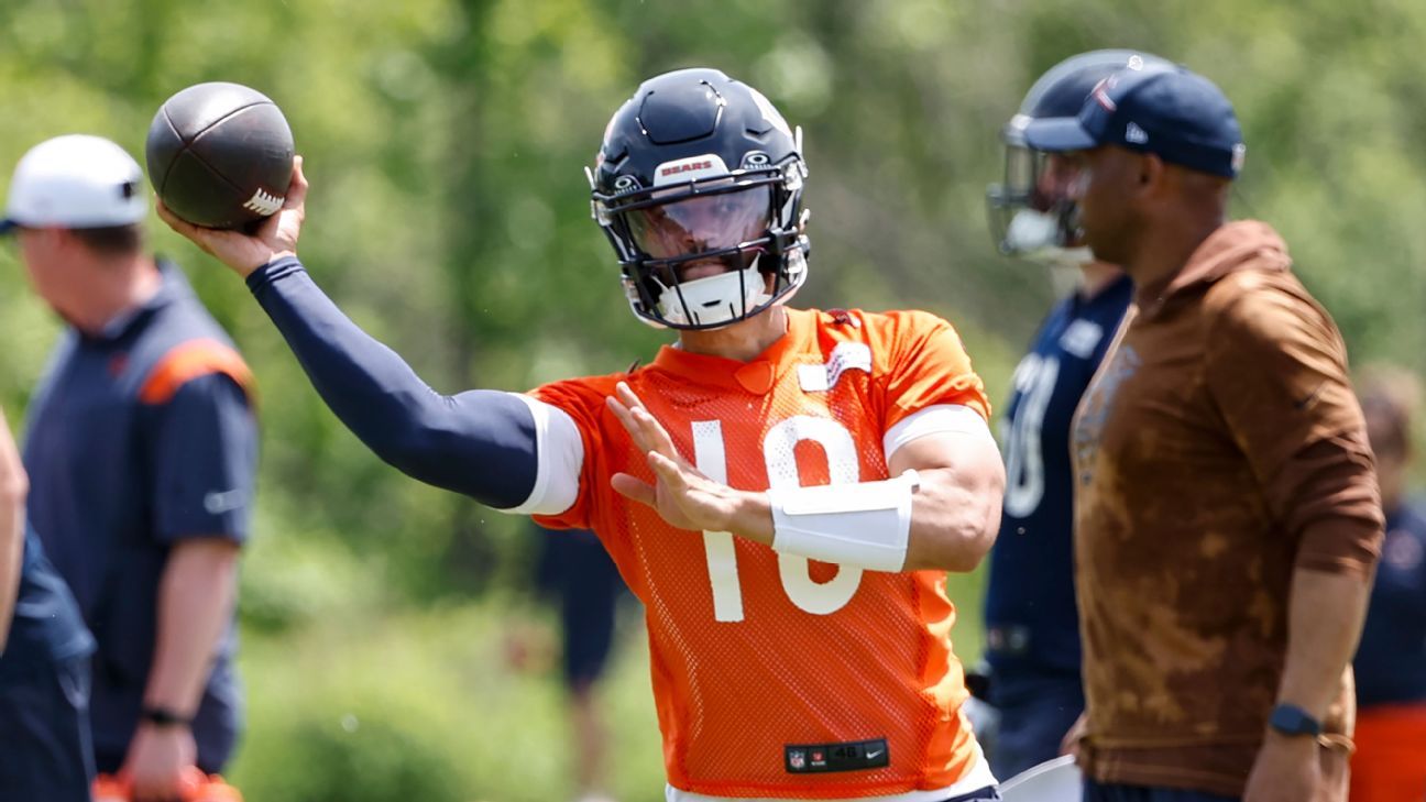 How Caleb Williams' passion to learn is defining his rookie offseason