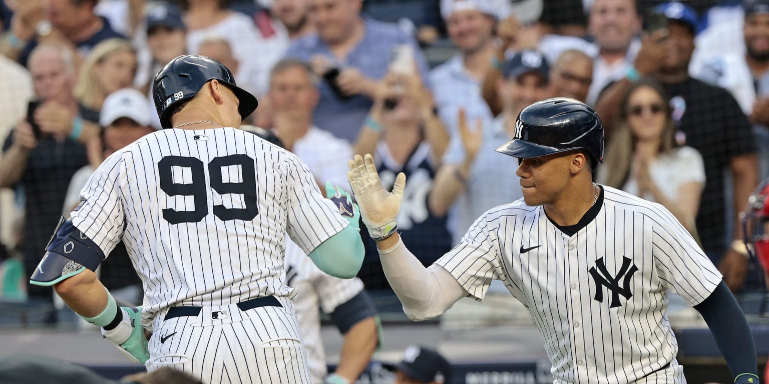 Where will Judge-Soto rank in all-time pairings?