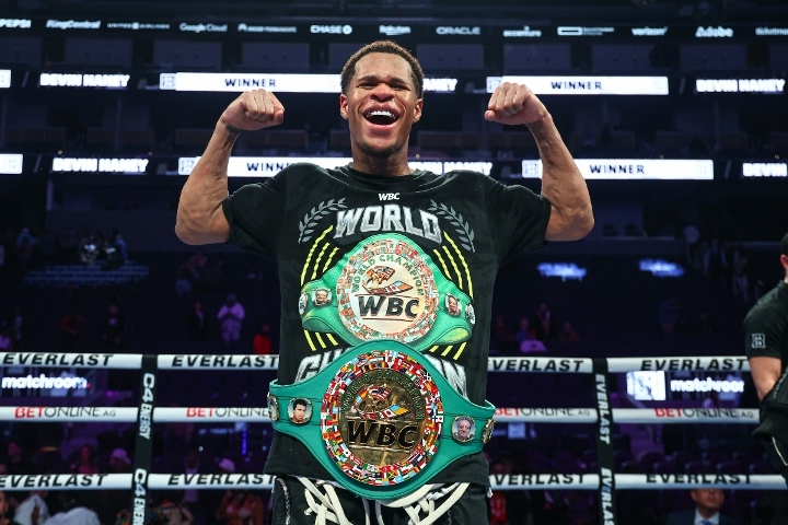 Devin Haney steps back to become wbc junior welterweight champion in recess