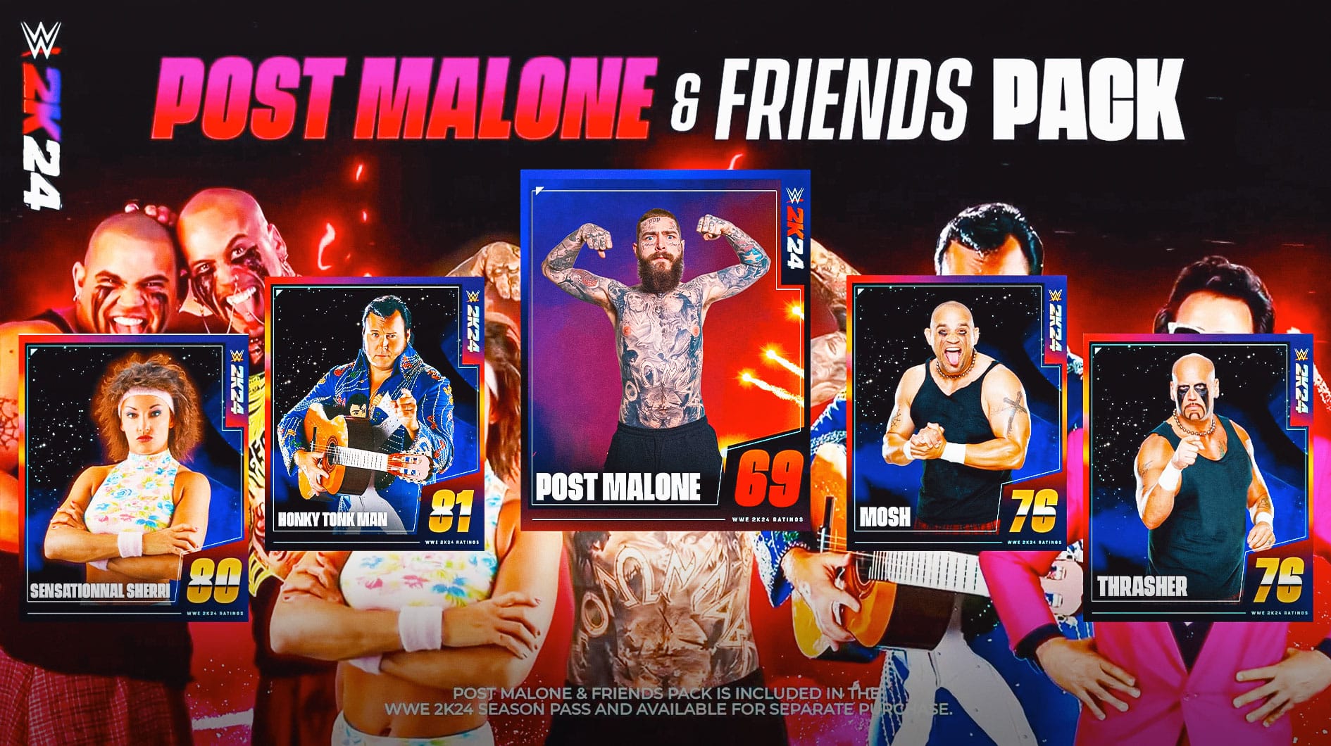 Post Malone and Friends Pack Release Date, Price, and Details