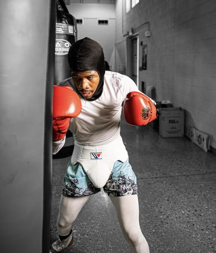 Hard-Working Deric Davis Aiming to Follow Path of Tank Davis