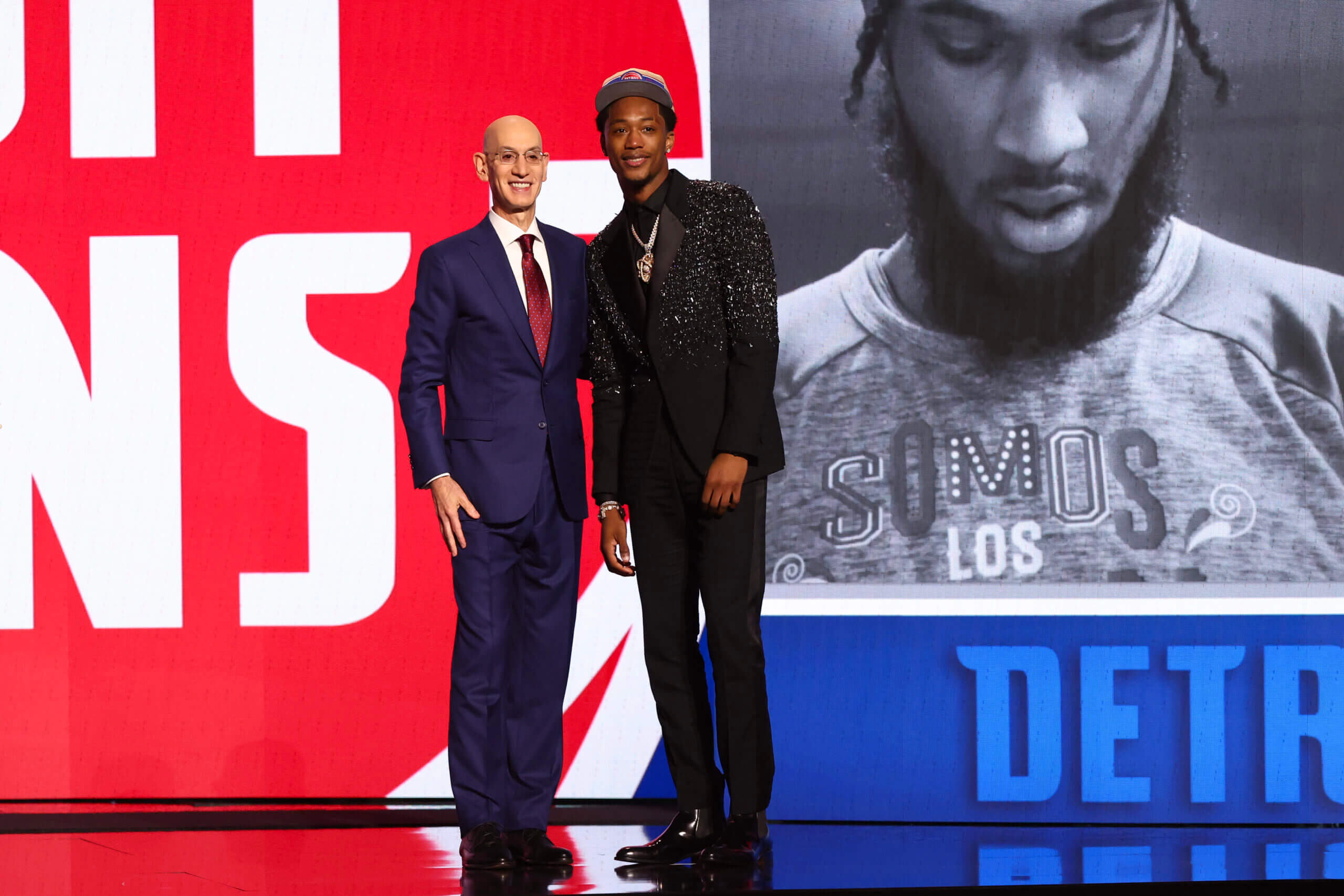 Pistons take upside swing on Ron Holland with No. 5 pick in 2024 NBA Draft