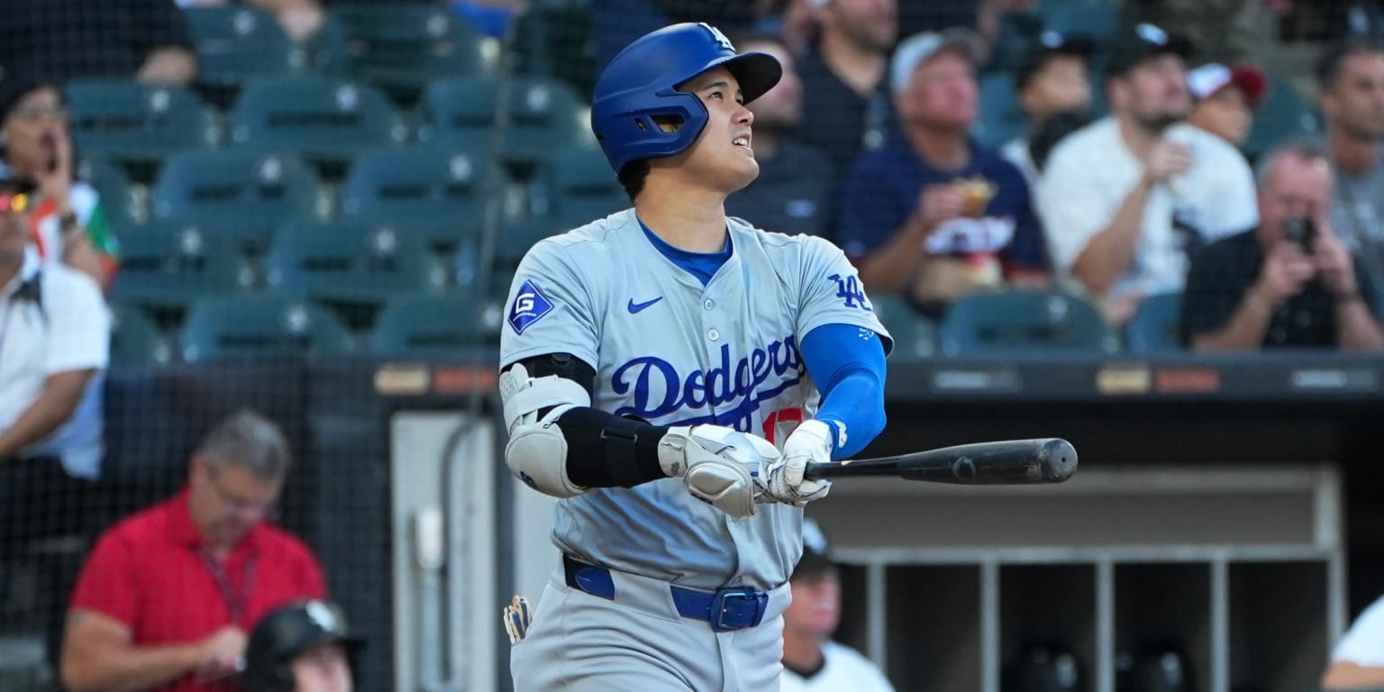 Ohtani's leadoff HR gives him franchise-record RBIs in 10 straight