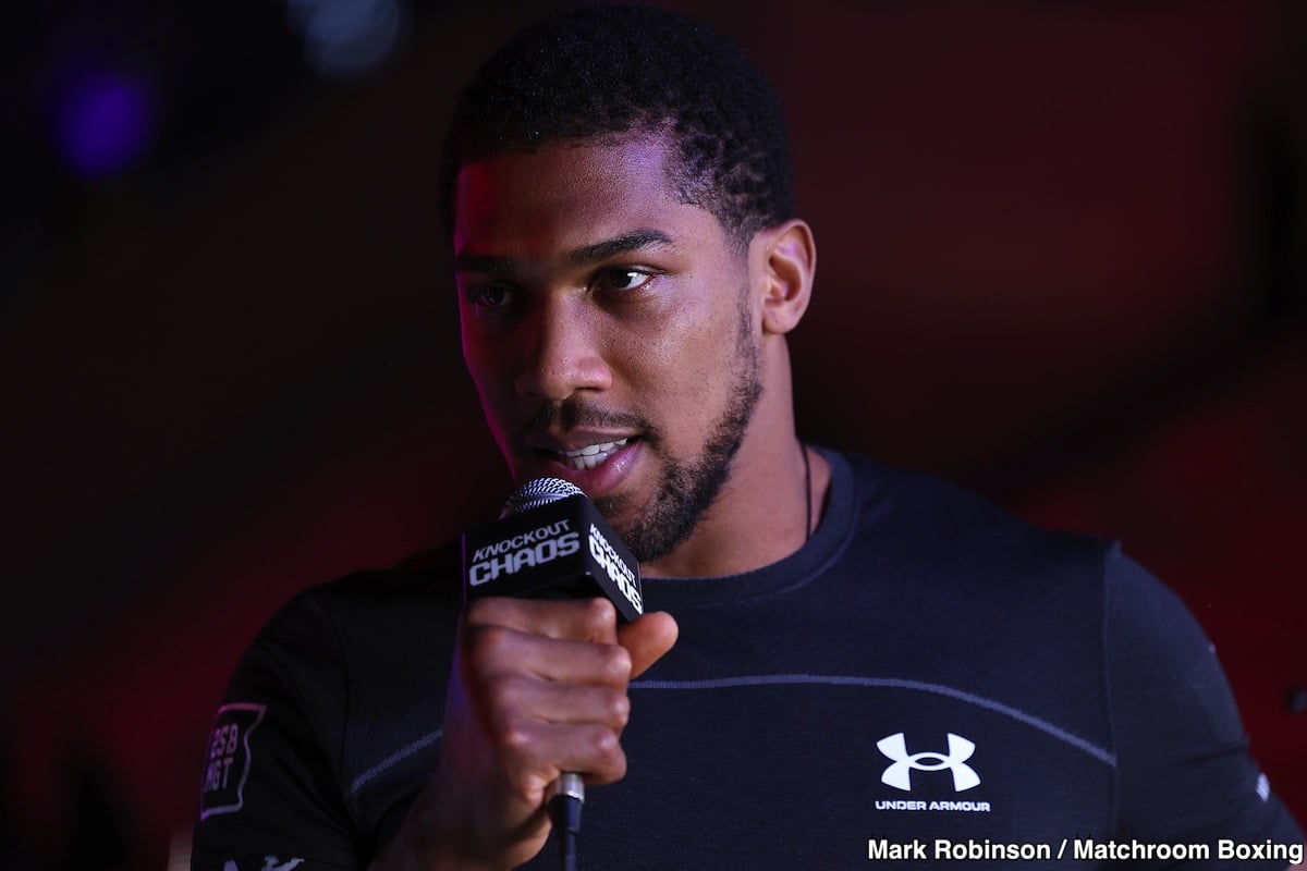 Froch Reveals Heated Exchange with Joshua Over Fight Prediction