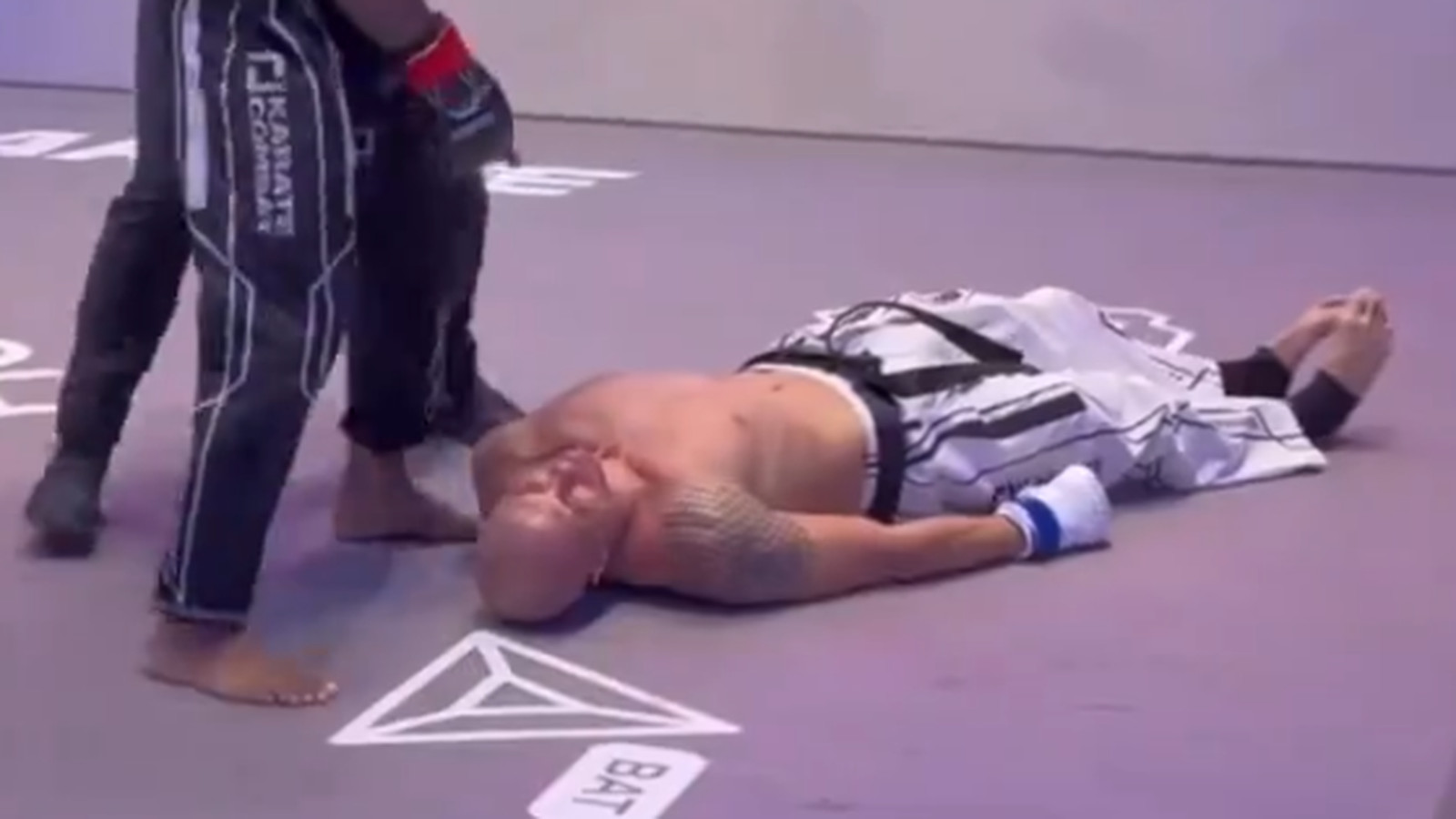 Video! UFC Veteran Left Motionless After Insane Switch Kick KO