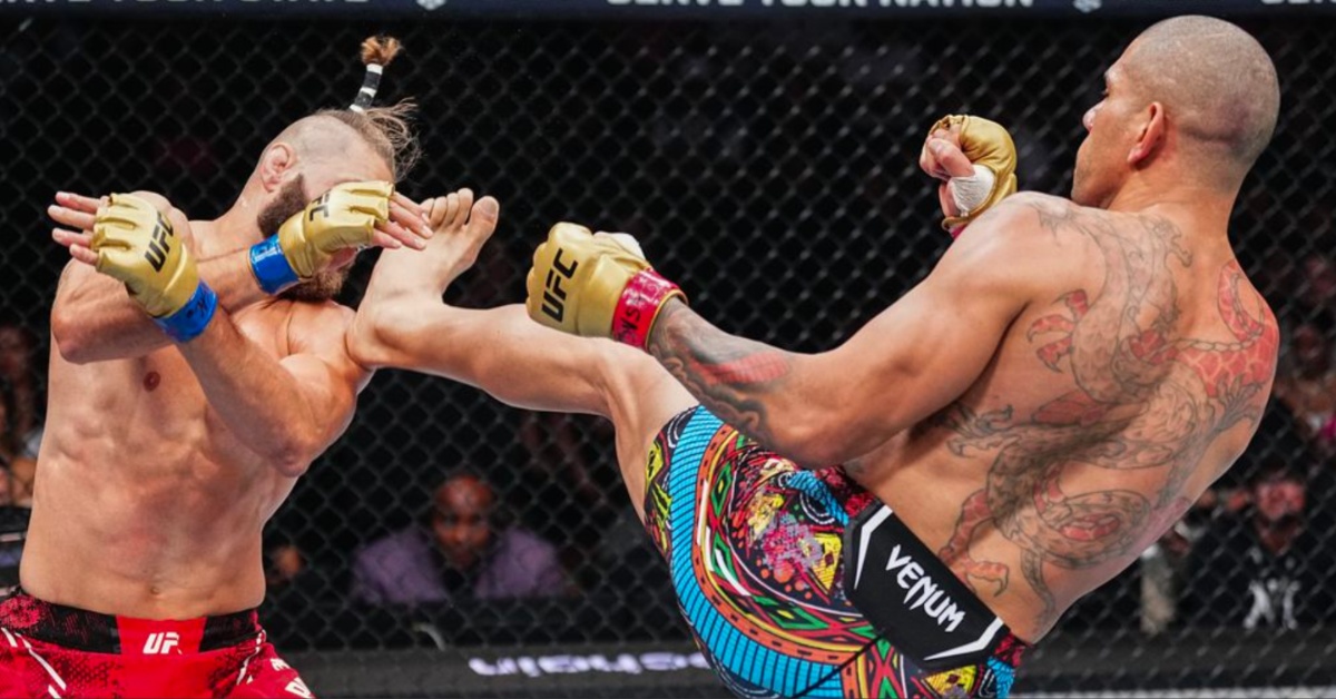 Alex Pereira banks 3k performance bonus for his sick head-kick KO of Jiri Prochazka at UFC 303