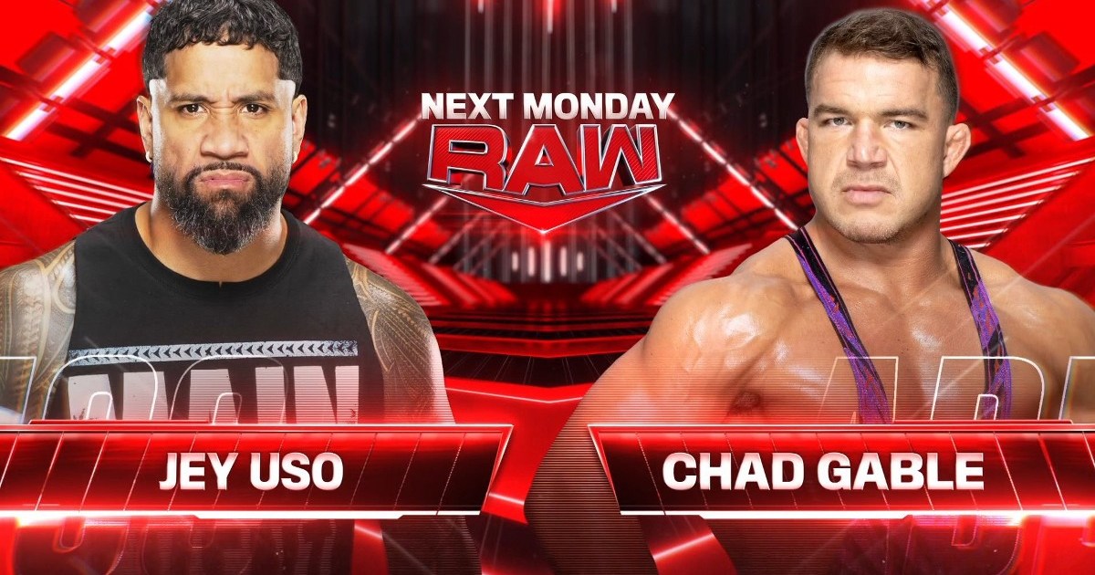 Jey Uso vs. Chad Gable, More Set For 7/8 WWE RAW