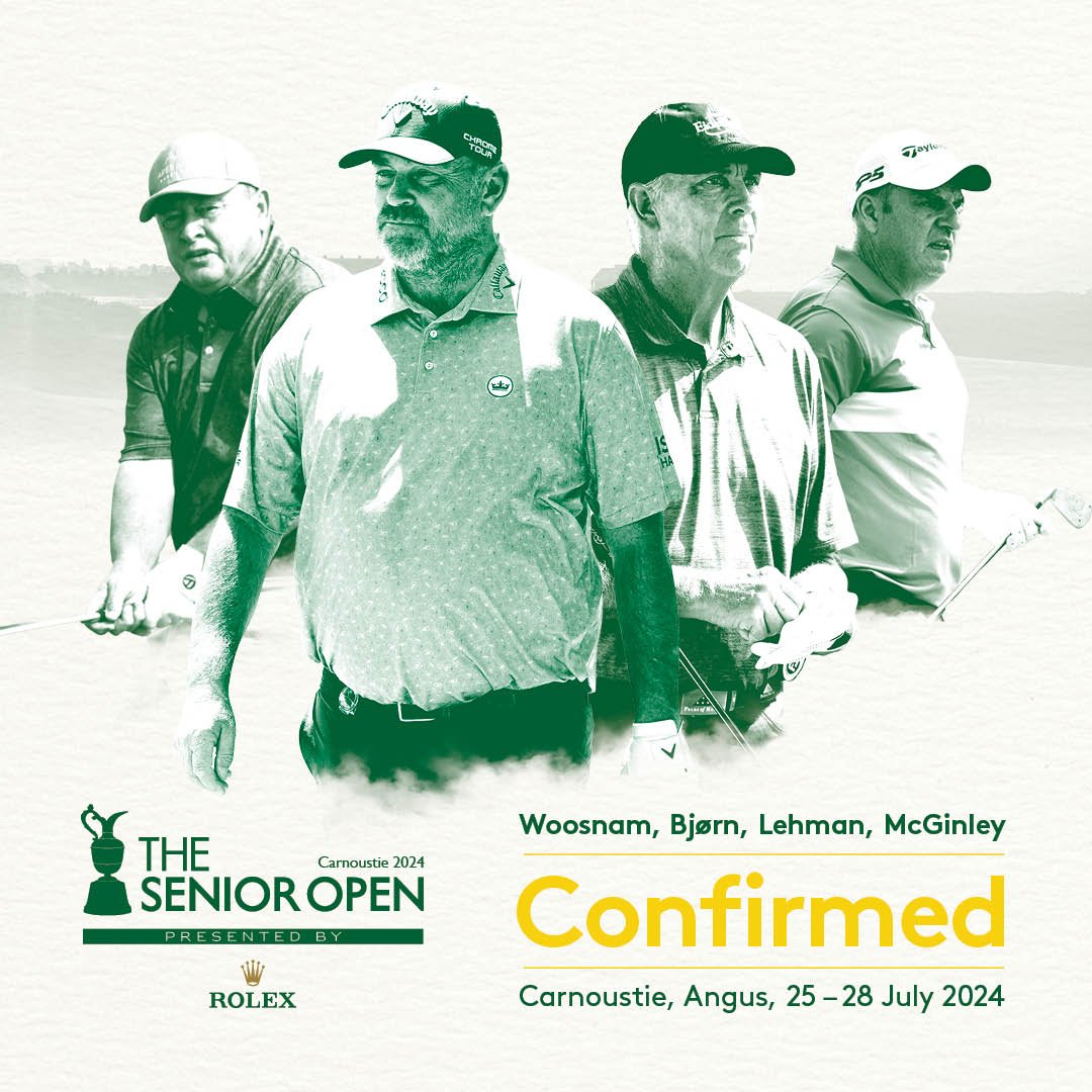 McGinley joins fellow Ryder Cup captains in The Senior Open