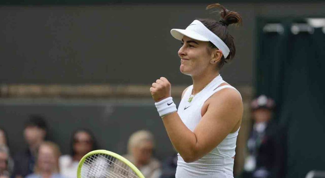 Bianca Andreescu through to third round at Wimbledon with win over Linda Novoska