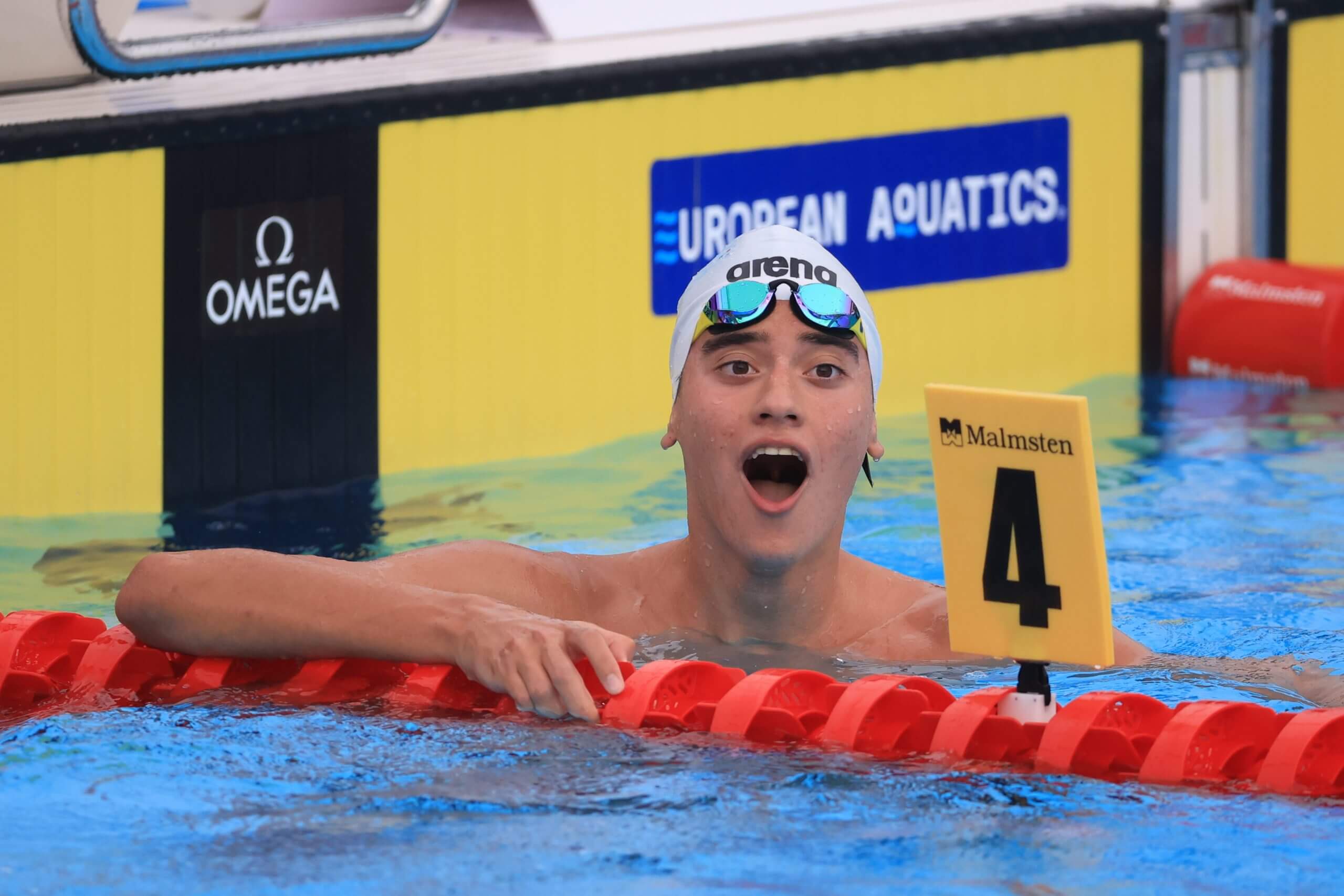 European Juniors: Kuzey Tuncelli, 16, Demolishes 1500 Free WJR In 14:41.89