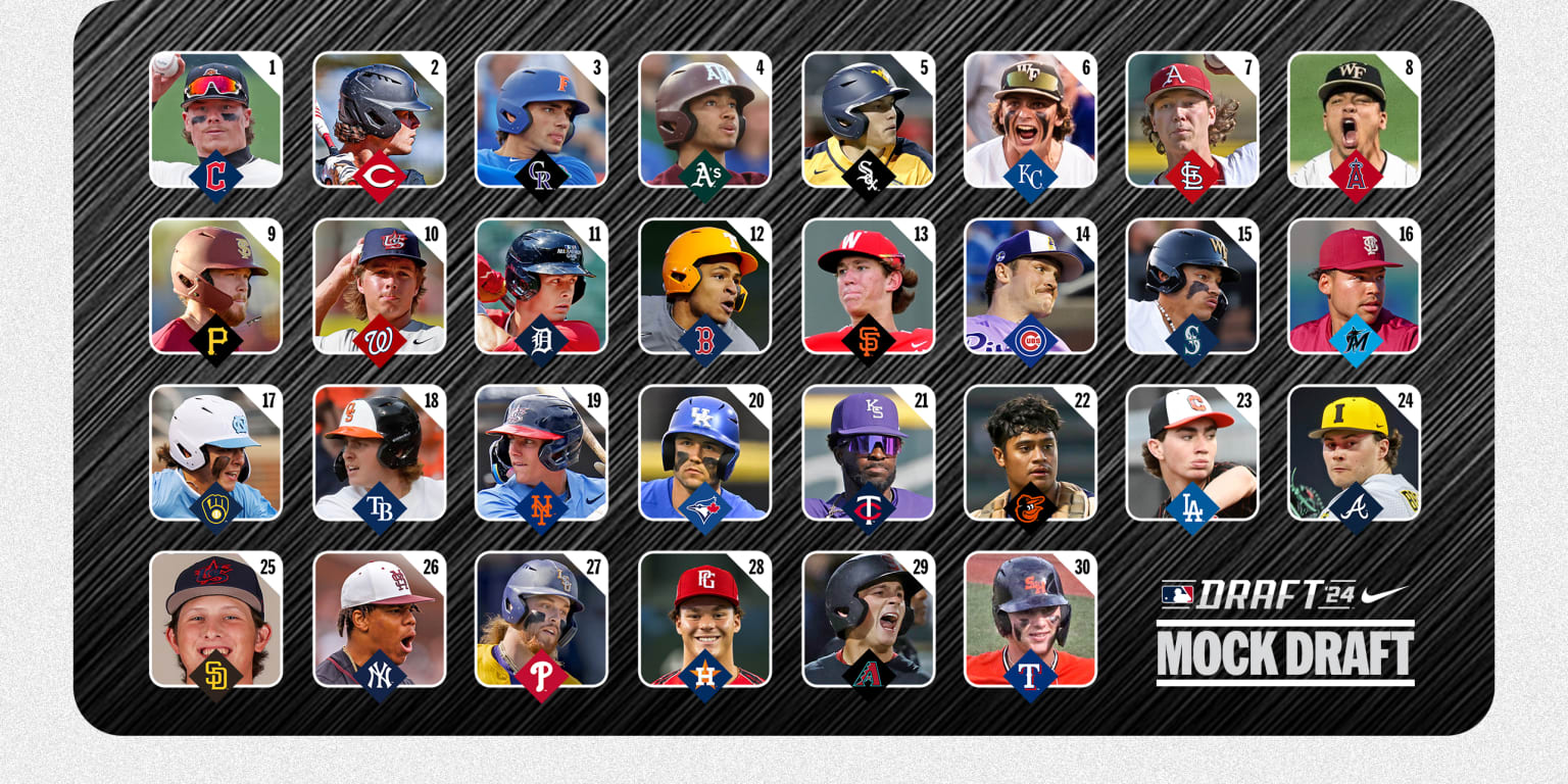 Latest mock: Just over a week out, who will go No. 1 in '24 Draft?