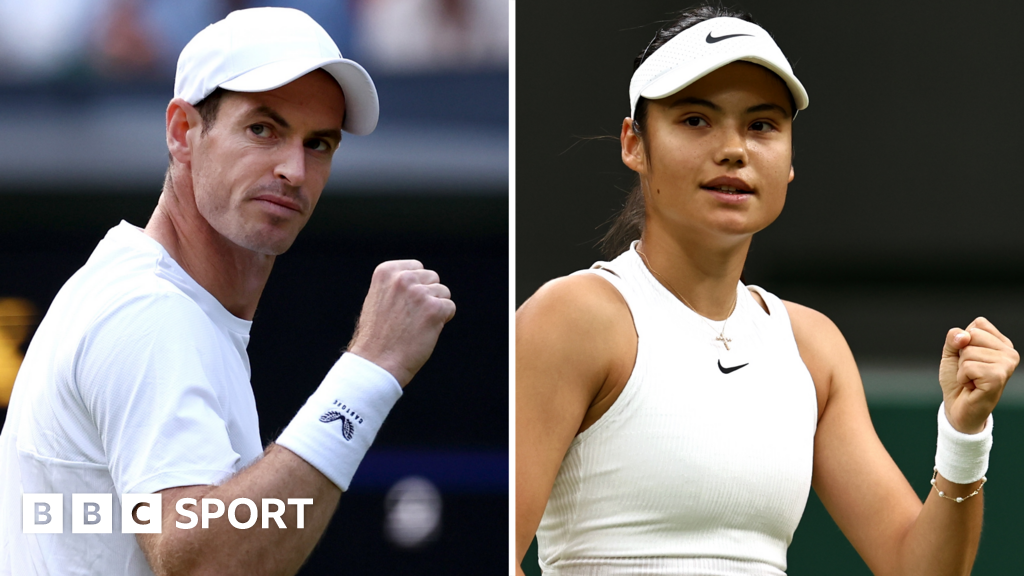 Murray continues farewell tour with Raducanu