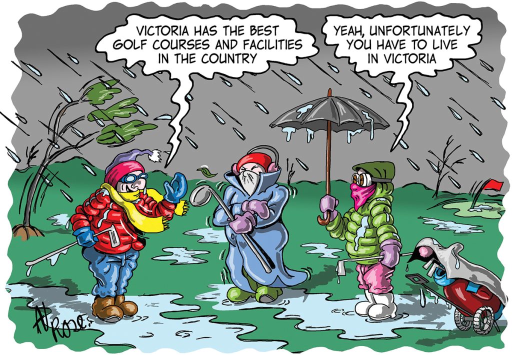State v State. What is the best state to live in when it comes to golf?