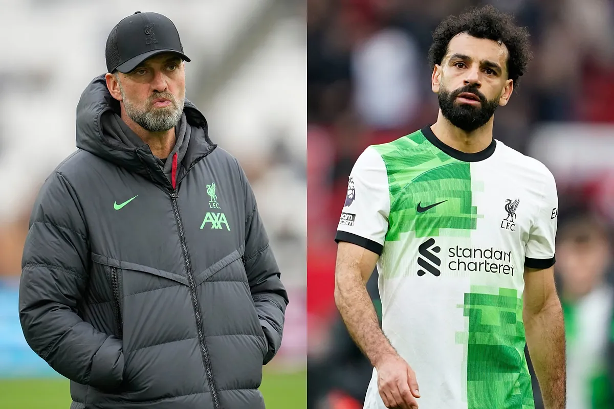The image that reflects Liverpool's crisis: Sparks fly between Salah and Klopp