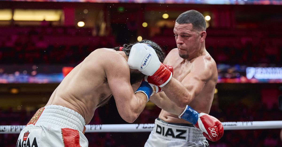 Nate Diaz beats Jorge Masvidal in boxing rematch