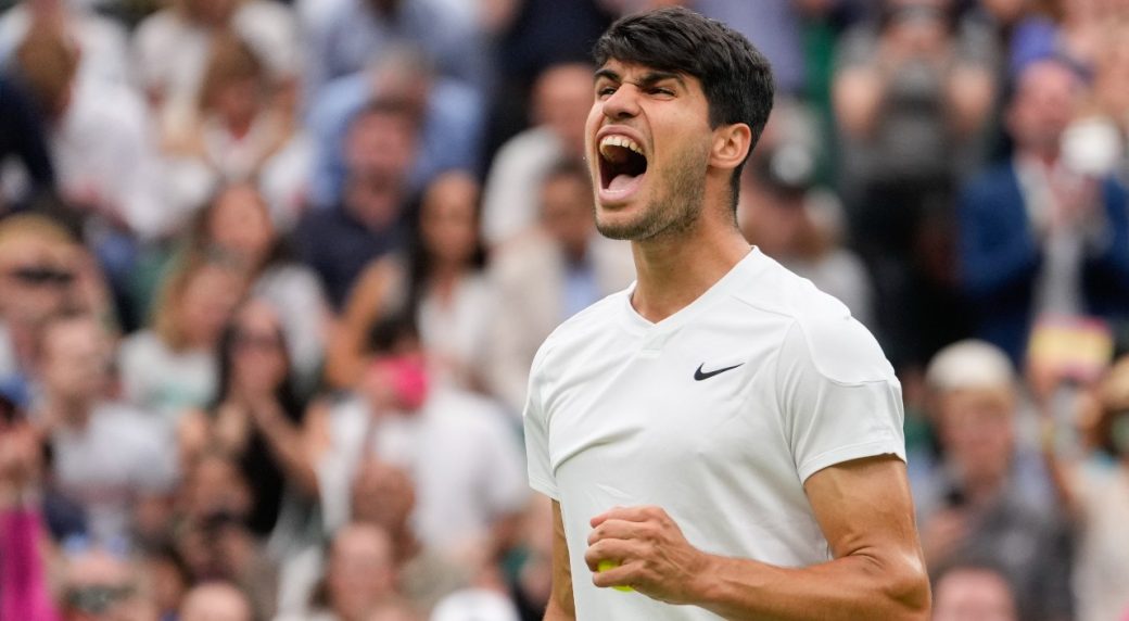 Alcaraz, Sinner advance, Gauff out at Wimbledon