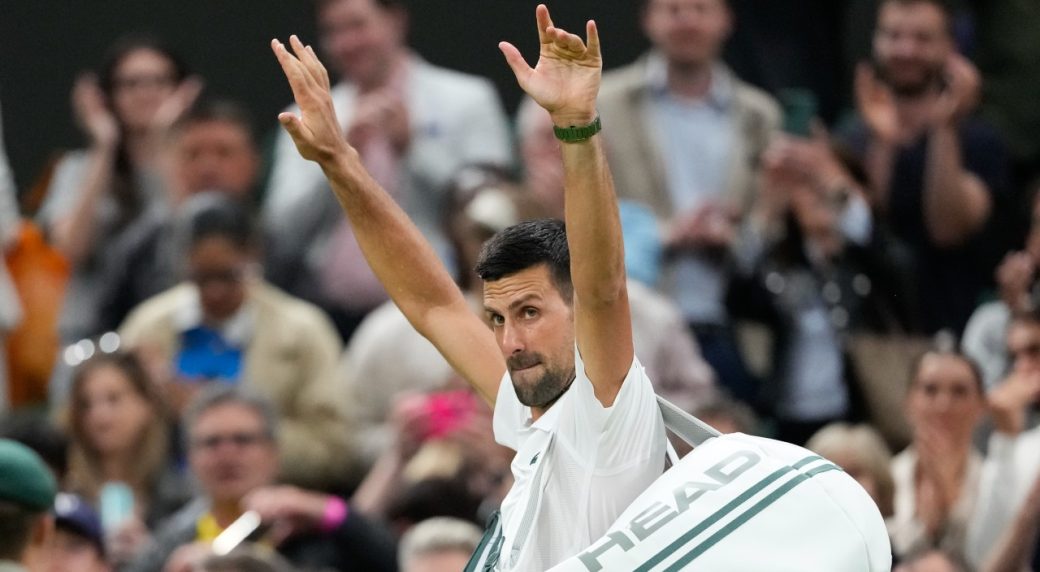 Djokovic gets into it with Wimbledon’s fans after reaching the quarterfinals