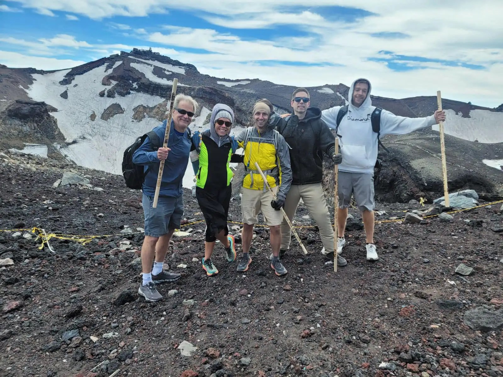 Hiking Mount Fuji