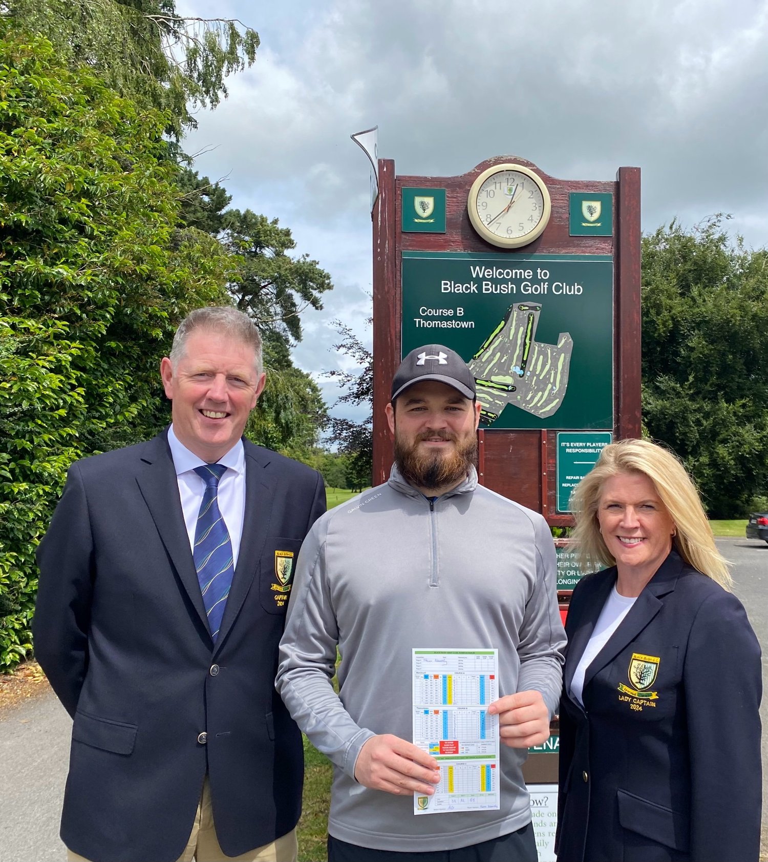 Shane Kennedy blasts course record 64 at Black Bush