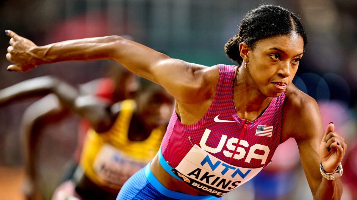 Nia Akins Is Laying Down Tracks and Getting Faster on the Track Nia Akins Is Laying Down Tracks and Getting Faster on the Track