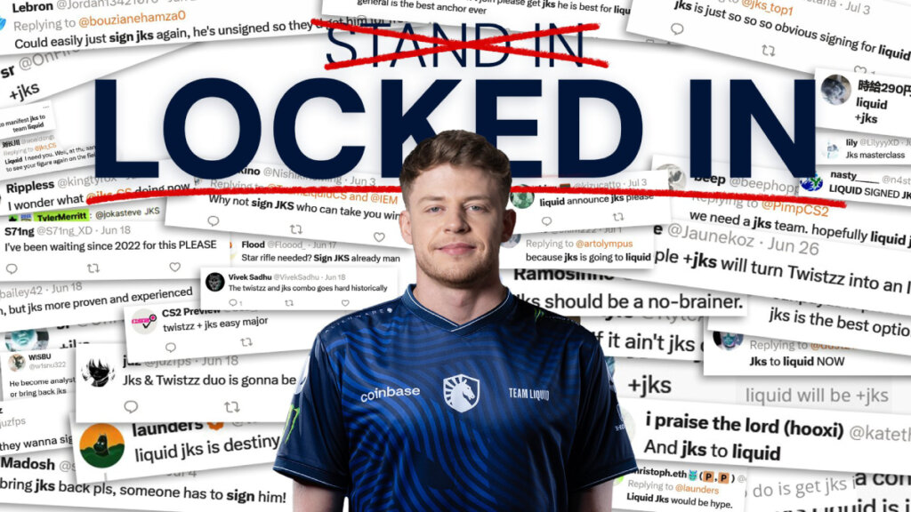 New Liquid CS2 roster sees return of jks