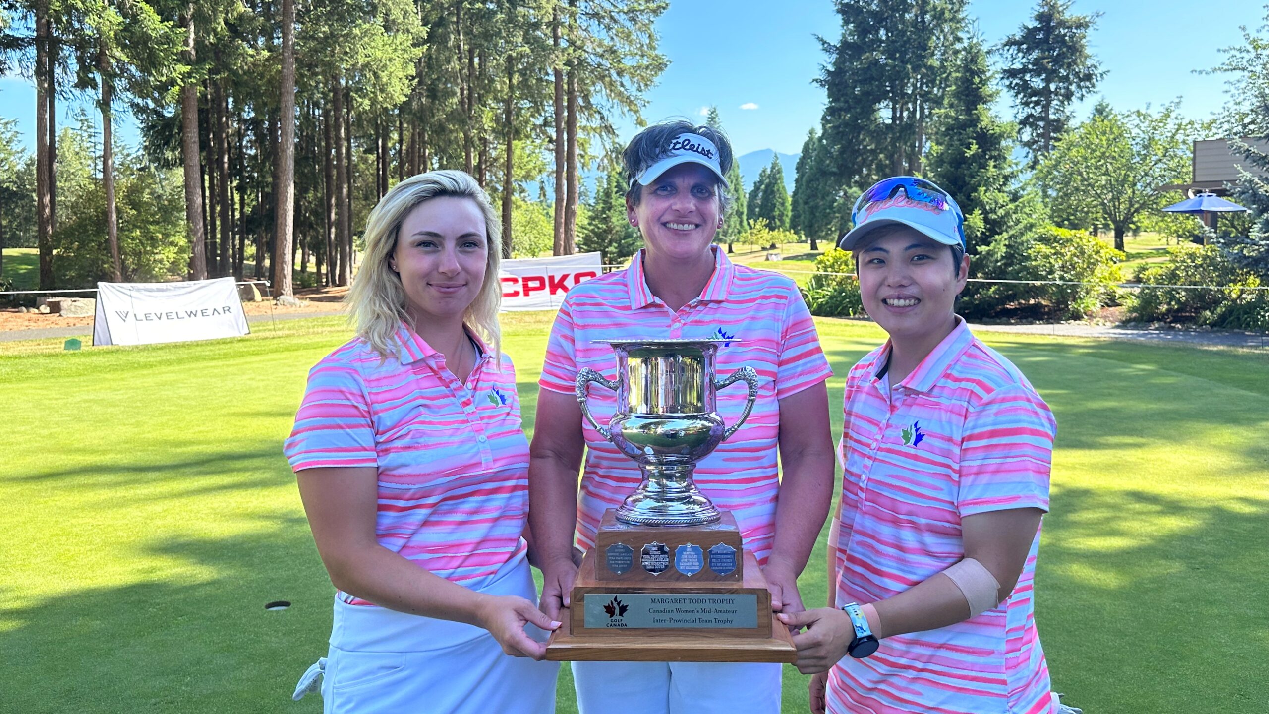 Team British Columbia wins the Inter-Provincial Team Championship at the 2024 Canadian Women’s Mid-Amateur Championship
