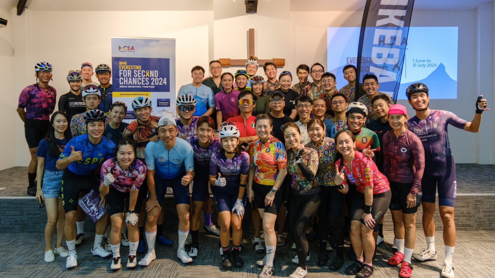 Everesting for Second Chances 2024: HCSA Targets 0,000 in Fundraising with New Sponsor BikeBaju