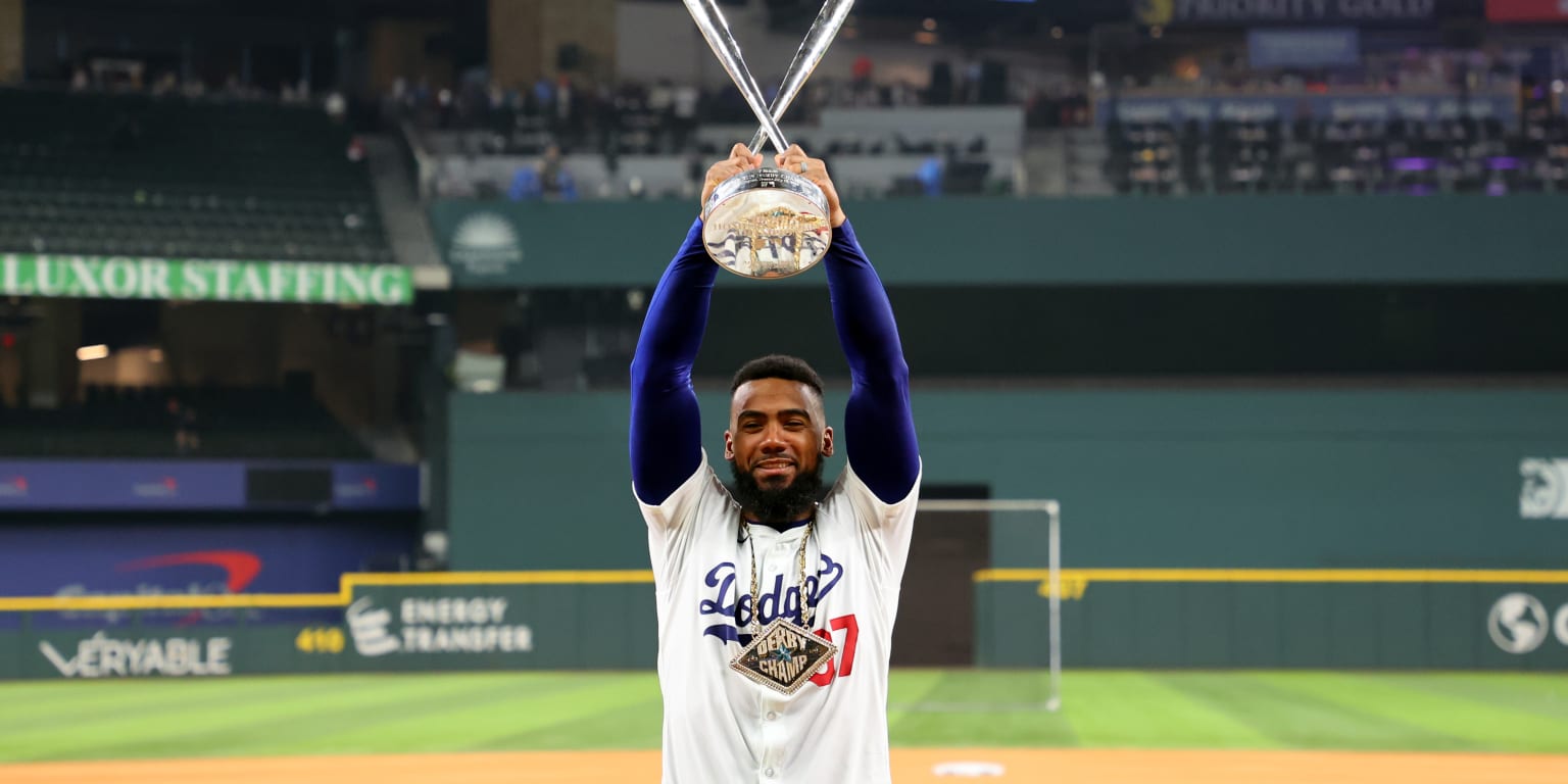 Teoscar is Dodgers' 1st HR Derby winner — with a little help from his friends