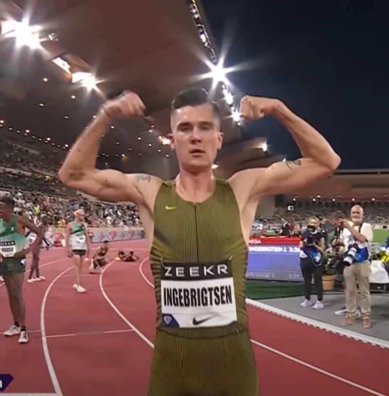 WTW: Ingebrigtsen Runs 3:26 – Should Kerr Be Worried? Femke Bol 50.95 and NCAA Also-Rans Impress In Europe