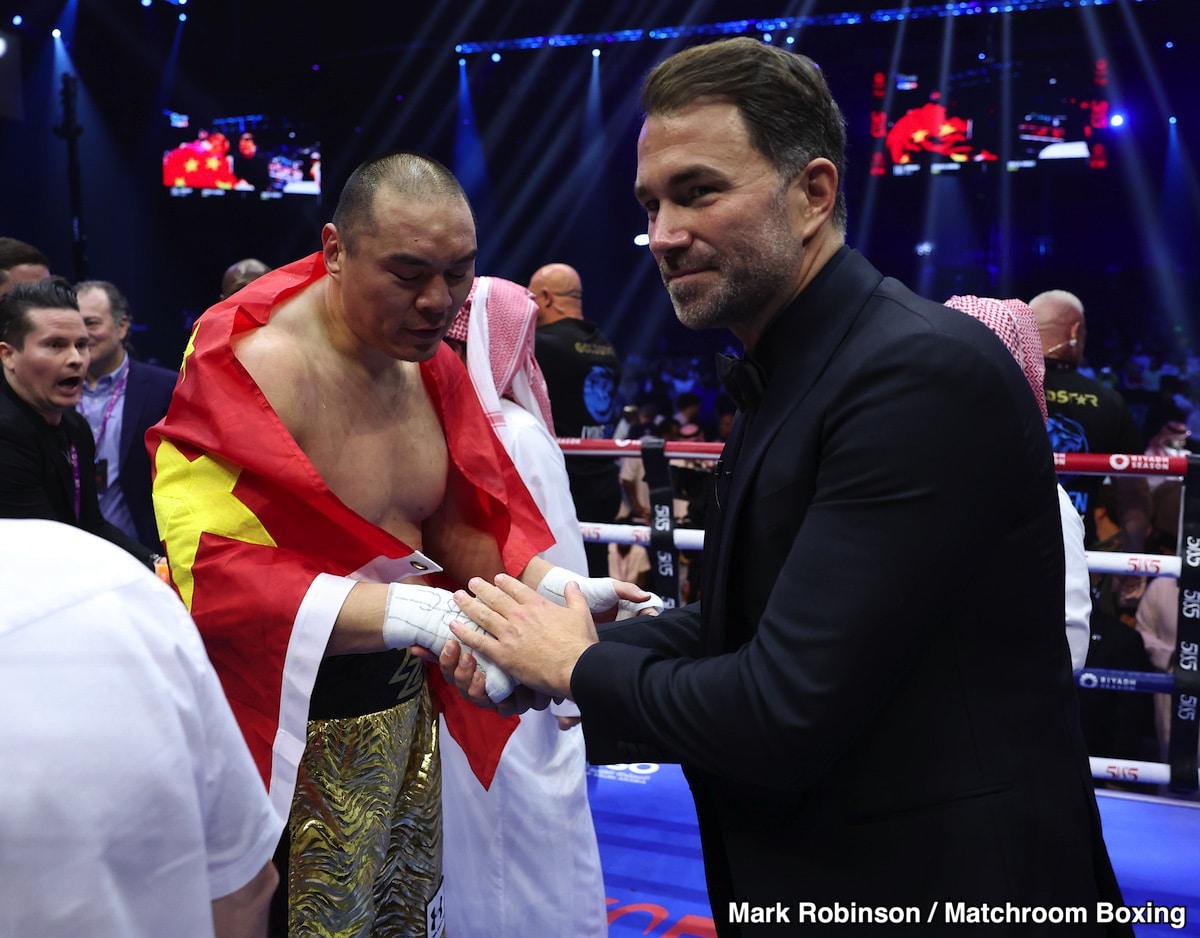 Zhilei Zhang Says Anthony Joshua Will Never Fight Him