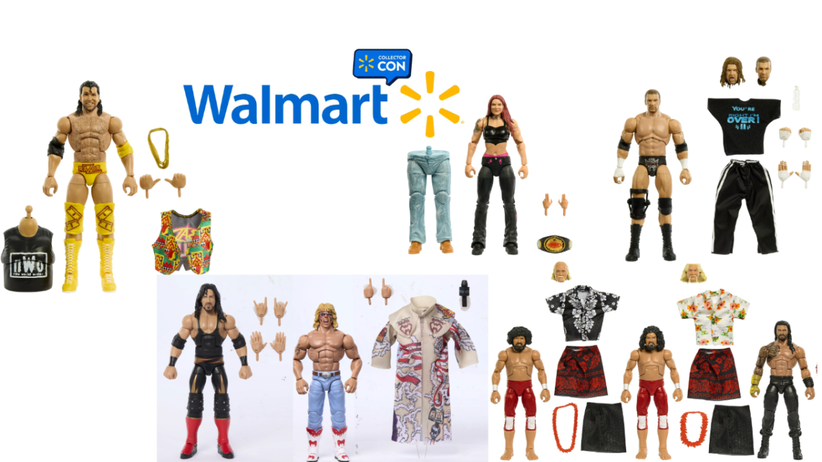 Walmart Collector Con Sneak Peek: WWE Monday Night War, Triple H Ultimate & Samoan Dynasty