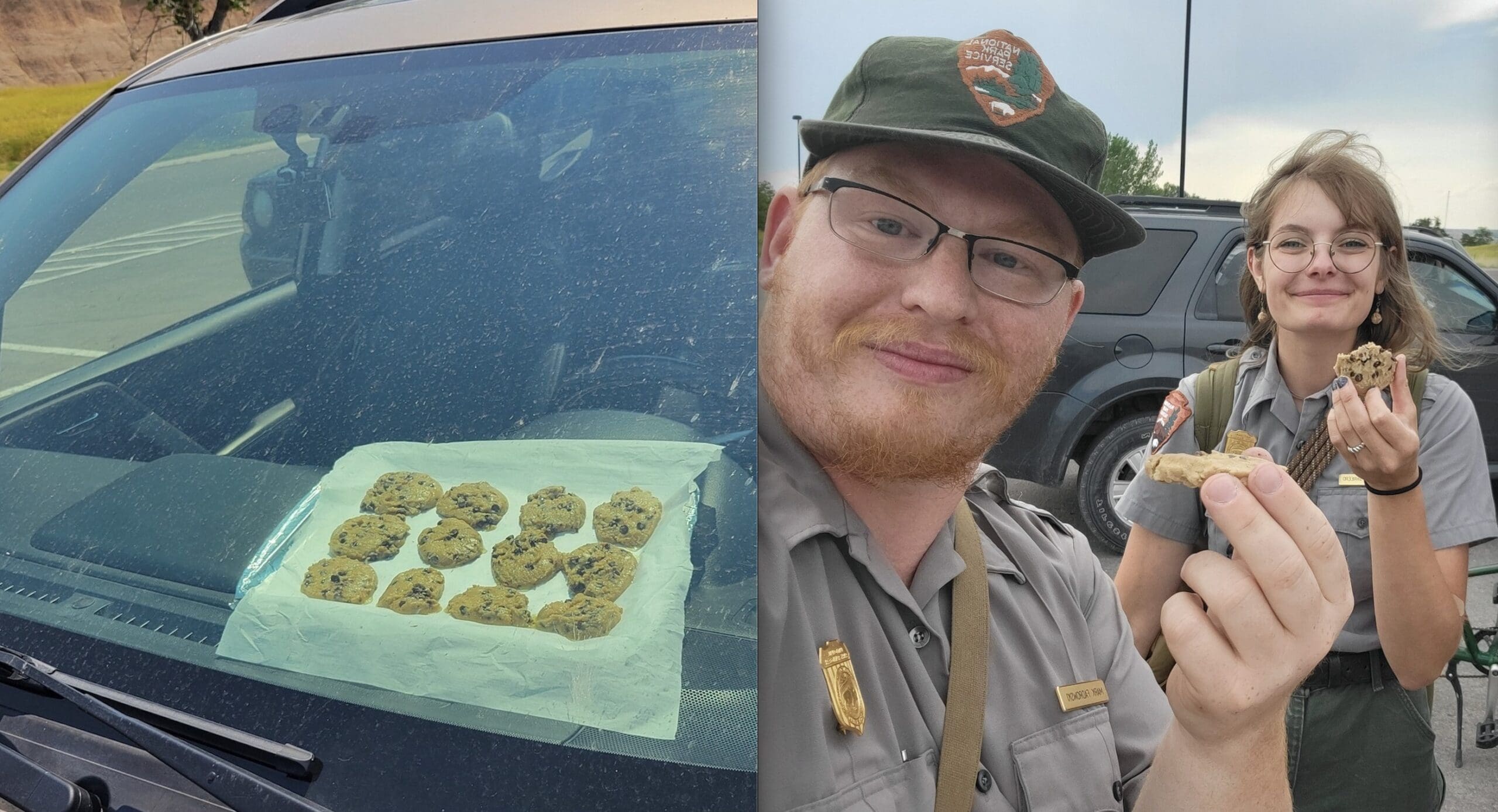 National Park Rangers Illustrate How Hot Cars Get In The Summer By Baking Cookies