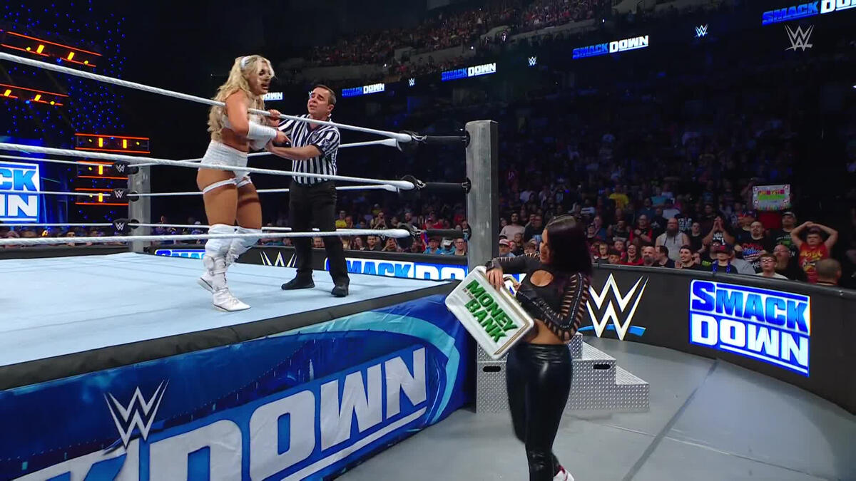 Bayley And Jax Trade Words; Belair Gets The bEST Of Green