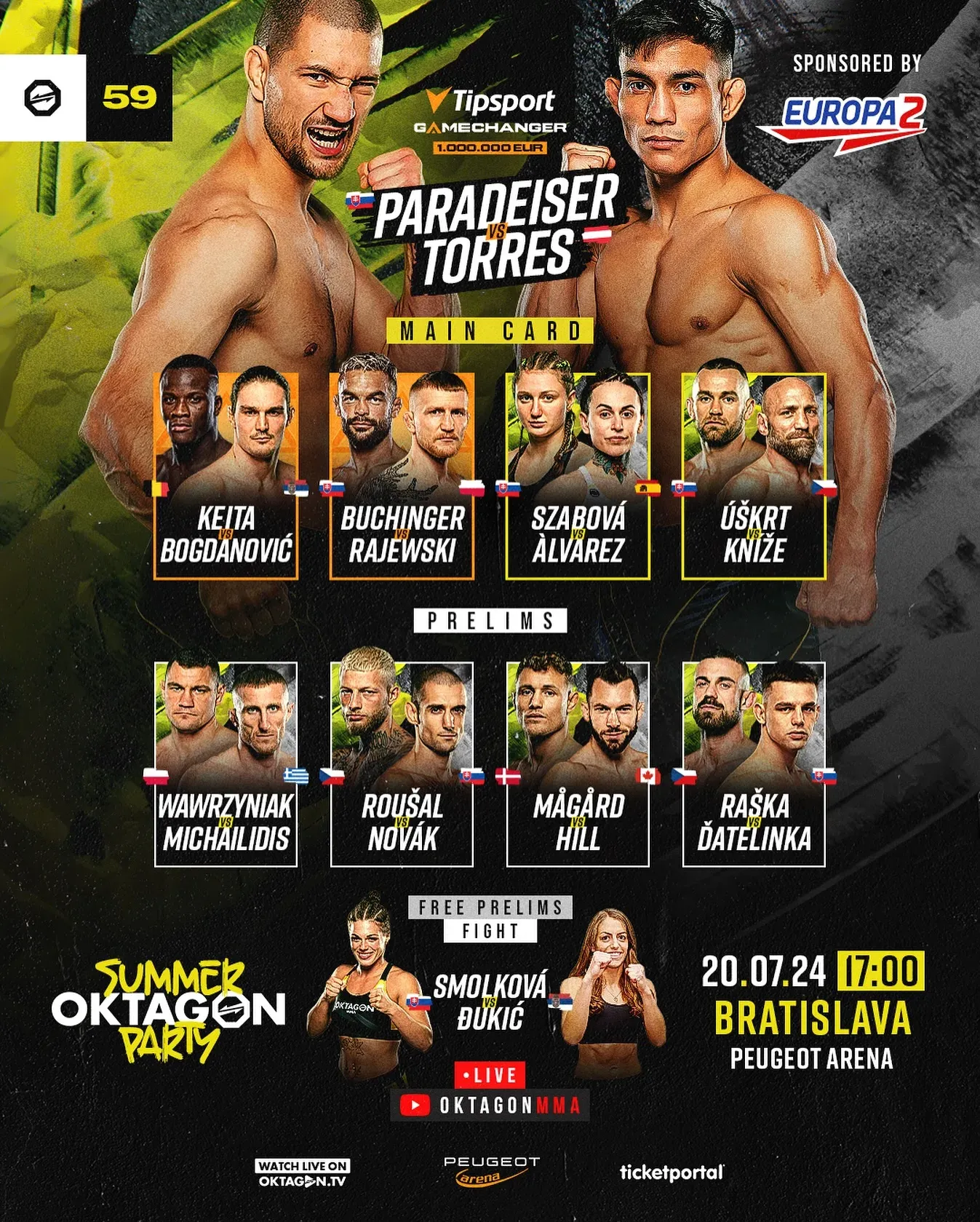 Oktagon 59 Results