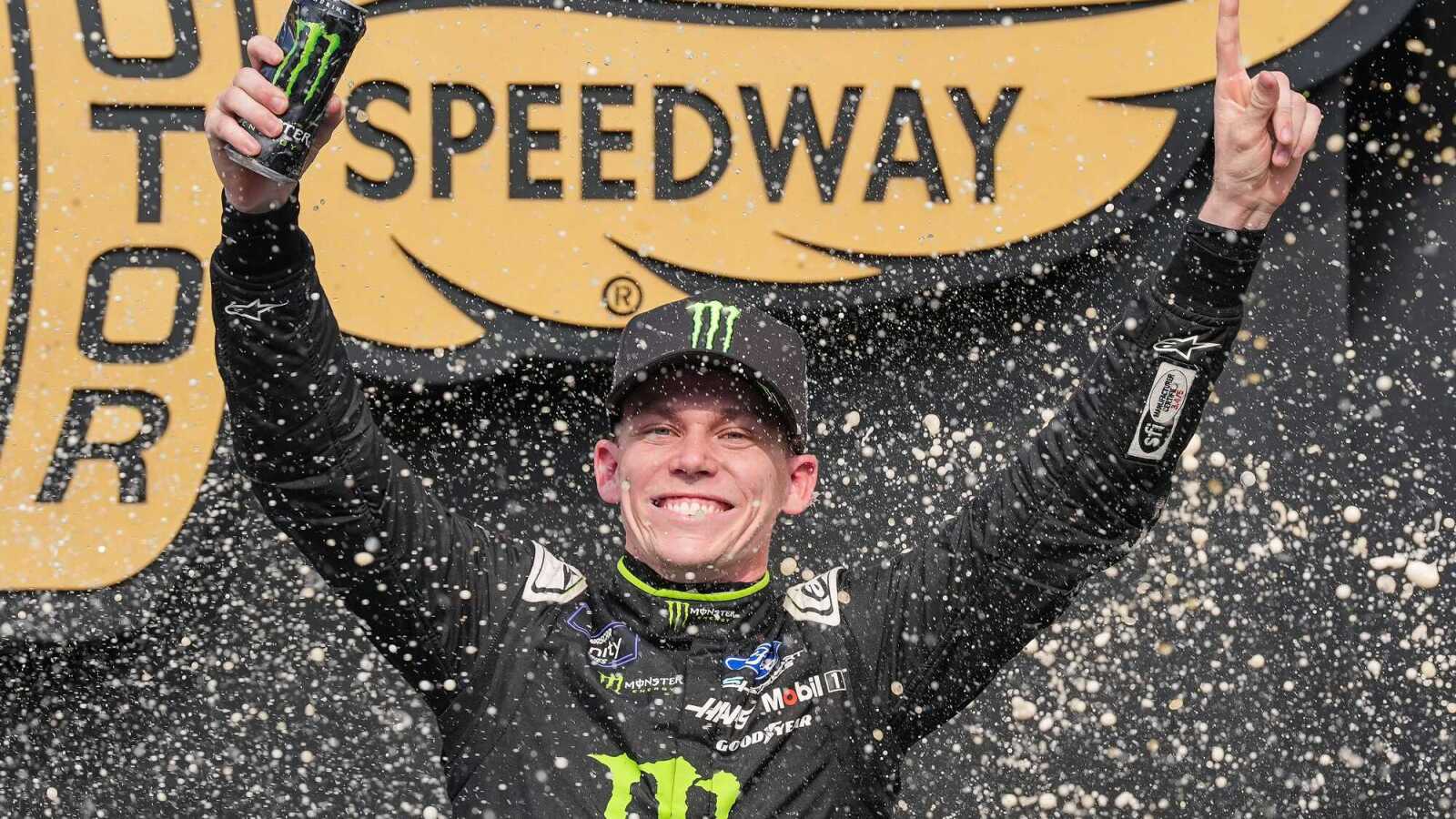 Riley Herbst may have earned Cup Series deal with winning pass at Indianapolis