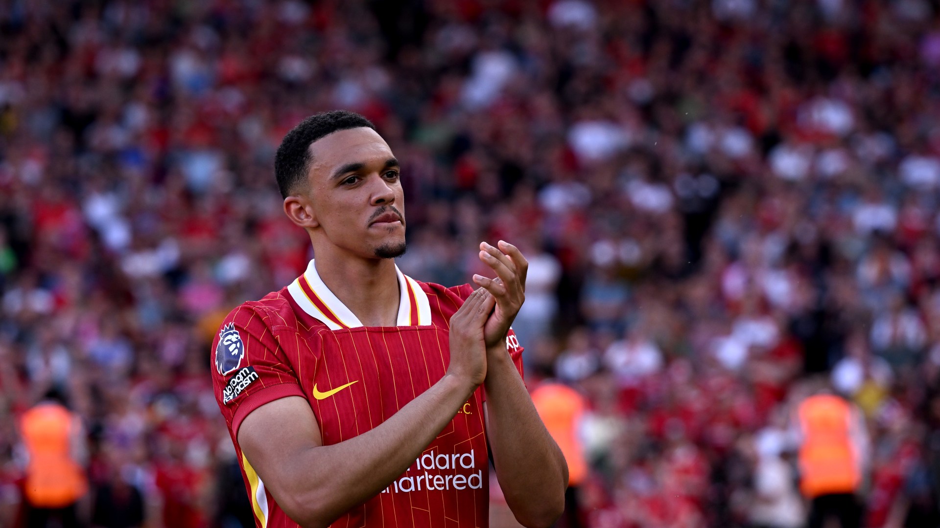 Trent Alexander-Arnold has faced Lionel Messi, Cristiano Ronaldo and Eden Hazard and names his toughest opponent