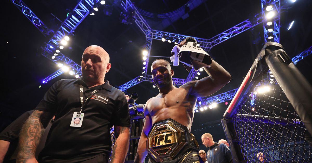 Israel Adesanya thinks Leon Edwards ‘finishes’ Belal Muhammad at UFC 304: ‘This seems like a bad match for Belal’