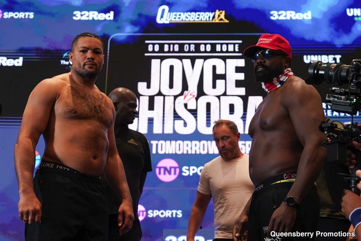 Joyce Must Dominate Chisora to Stay Relevant in Heavyweight Division