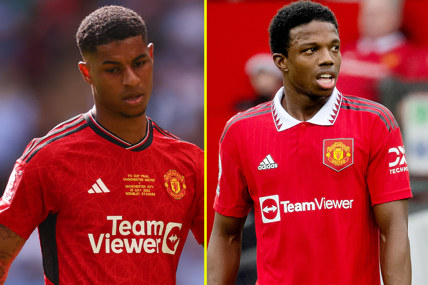Manchester United star Tyrell Malacia sent to hospital after Marcus Rashford’s Range Rover hit by ‘drunk driver’