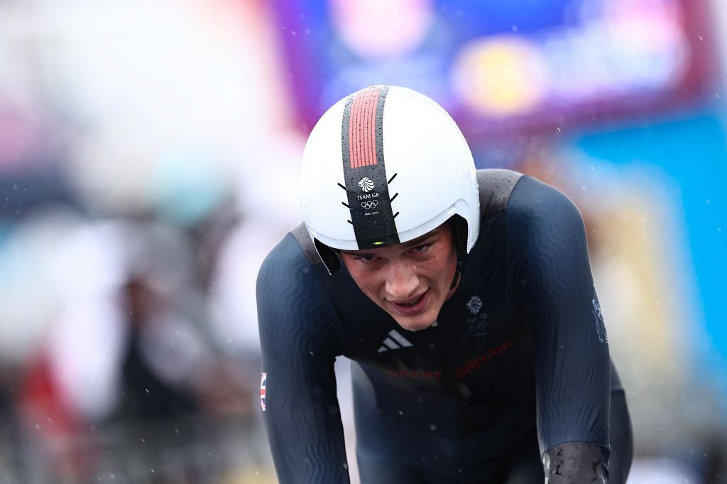 ‘Hard to get back into the rhythm’ – Agonising puncture costs Josh Tarling medal in Paris Olympics time trial