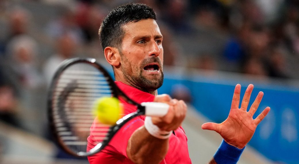 Djokovic, Swiatek win Olympic tennis openers as rain slows action