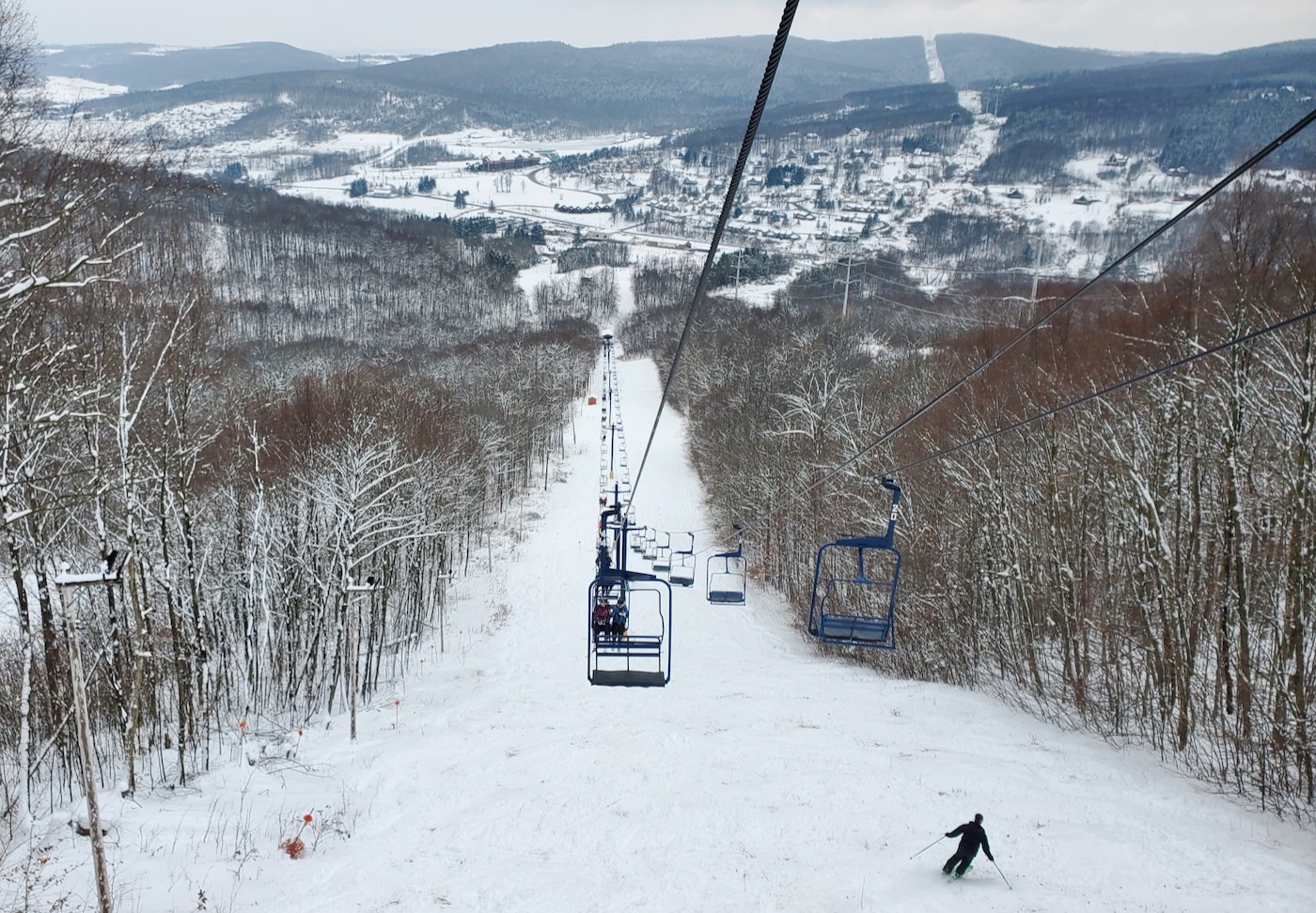 Greek Peak: Monday Morning Zig Greek Peak: Monday Morning Zig