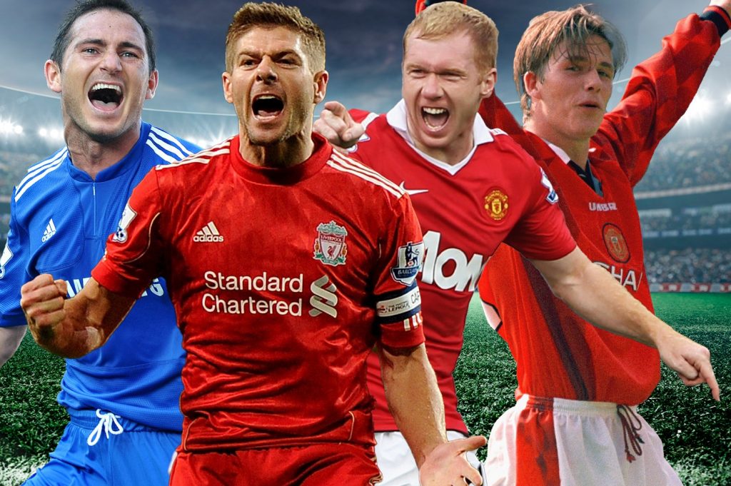 I played with Steven Gerrard, Frank Lampard and Paul Scholes, but there’s one area where David Beckham edges them all