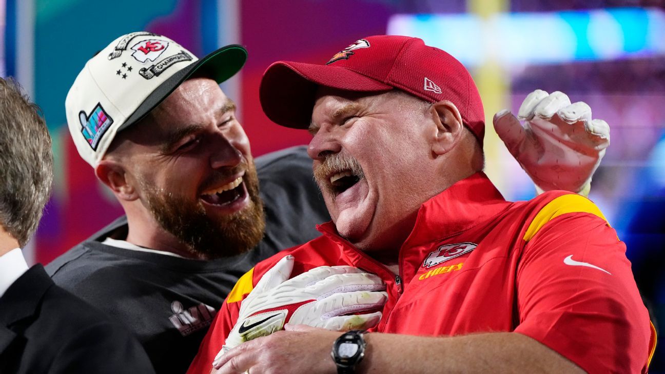 How Travis Kelce went from testing Andy Reid's patience to become an all-time great