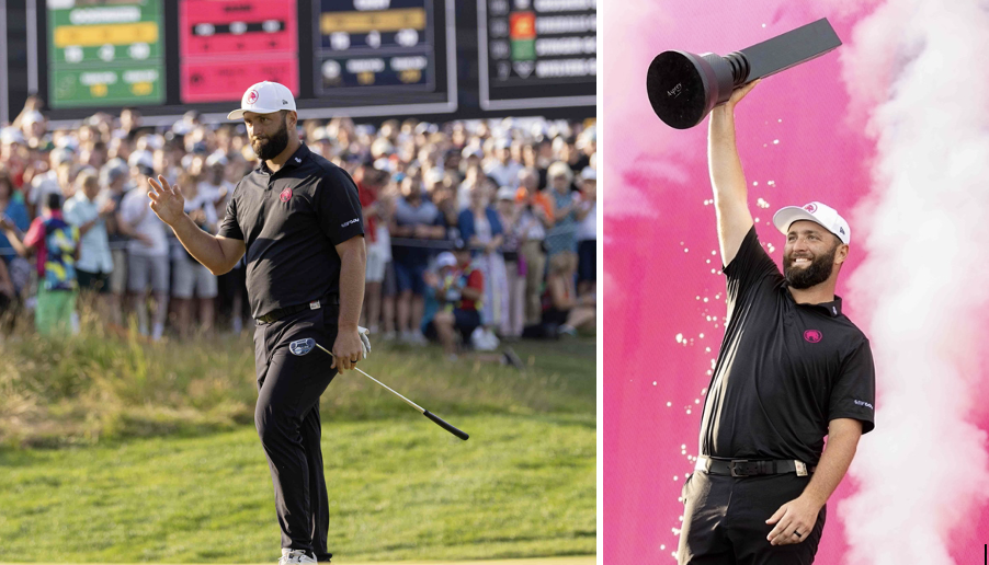 Rahm bags first LIV Golf title in front of full house at JCB